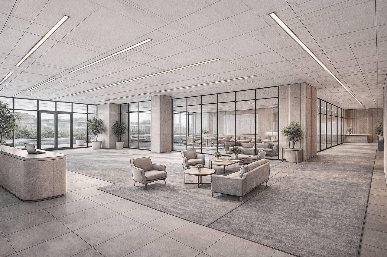 Фото На месте долгостроя на площади Маркса в Новосибирске появится офисно-выставочный центр со шпилем 4 - Сиб.ФМ Фото На месте долгостроя на площади Маркса в Новосибирске появится офисно-выставочный центр со шпилем 4